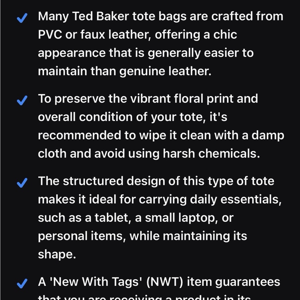 Ted Baker London Blush Floral Tote - Picture 9 of 12